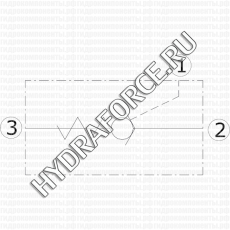 LVPC Одноклапанный гидрозамок (OFC/VILLA, Италия)